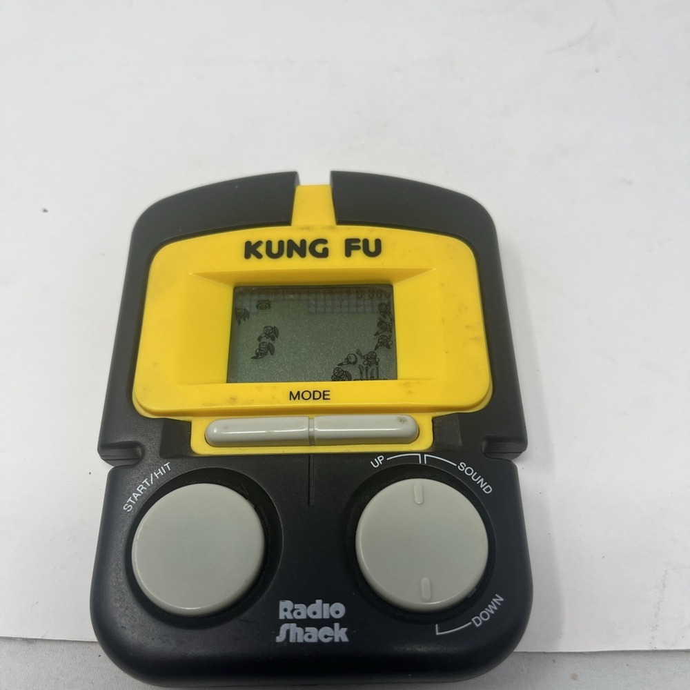 Vintage Radio Shack KUNG FU LCD Handheld Video Game Tested Working
